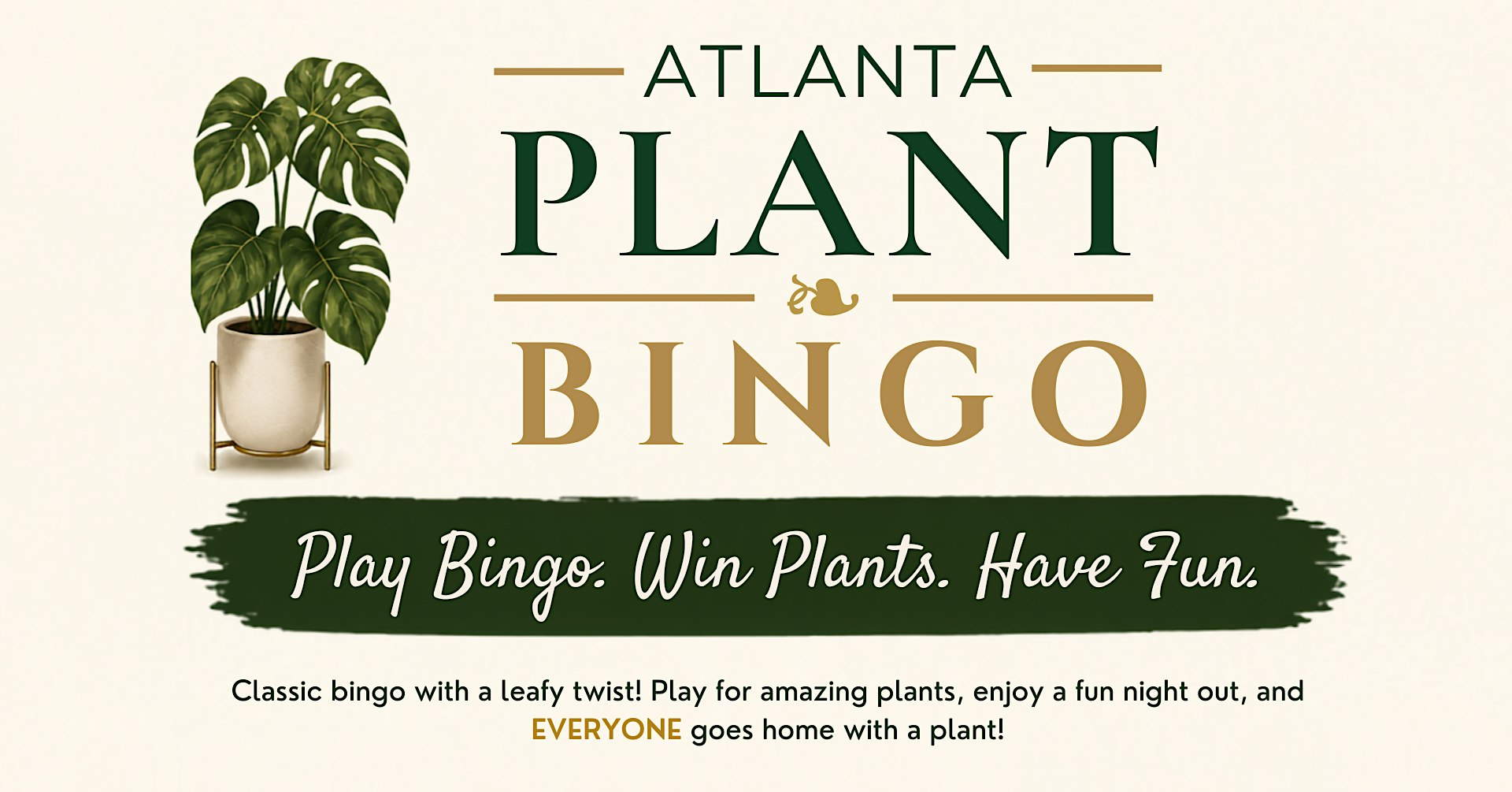 Plant Bingo @ Westside Pizza, 10/7