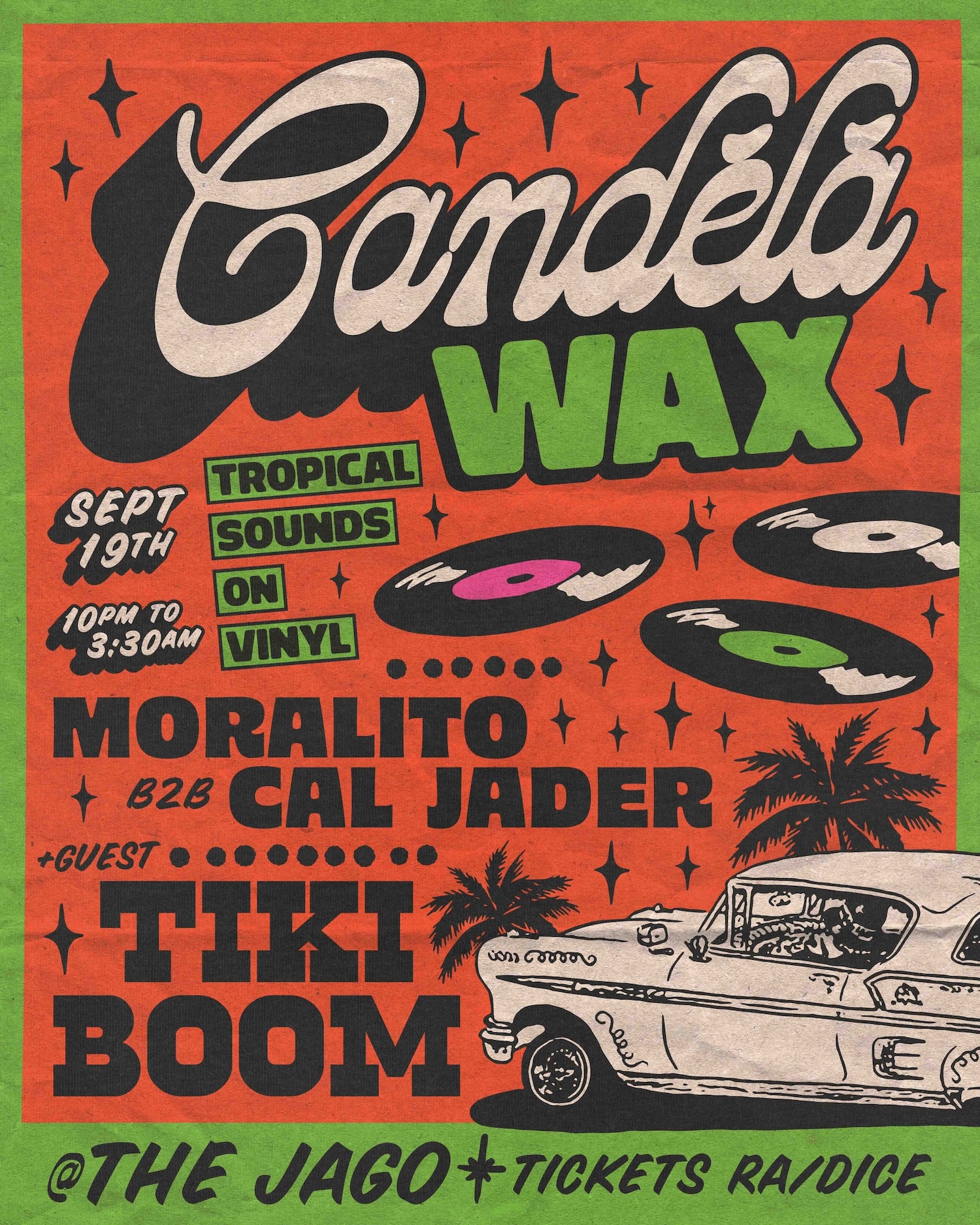 CANDELA WAX with Tiki Boom
