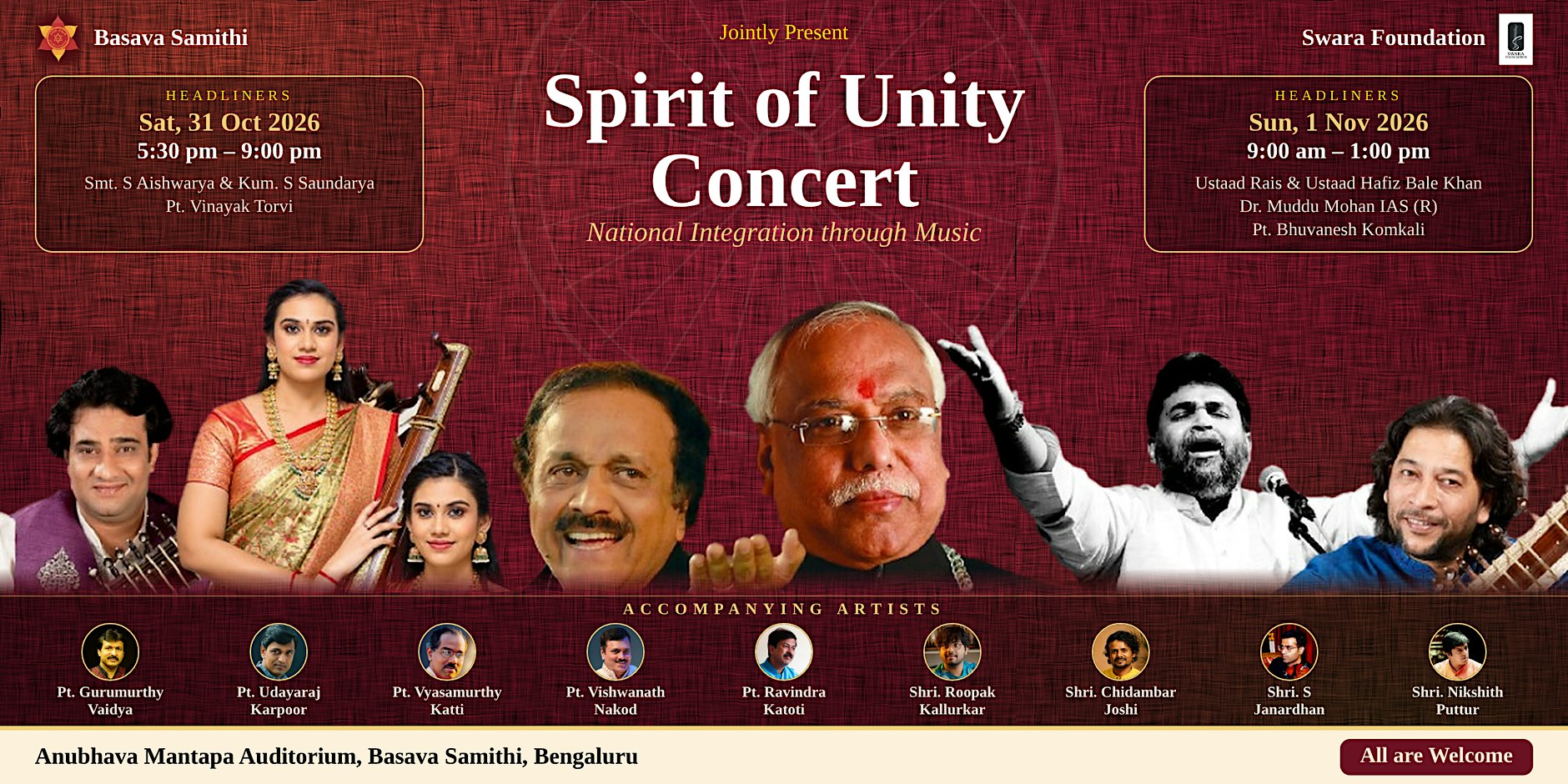 Spirit of Unity Concert