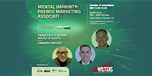 MENTAL IMPRINT: PREMIO MARKETING ASSOCIATI