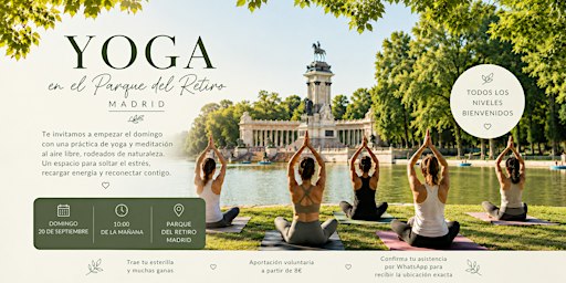 Clase de Yoga en El Retiro