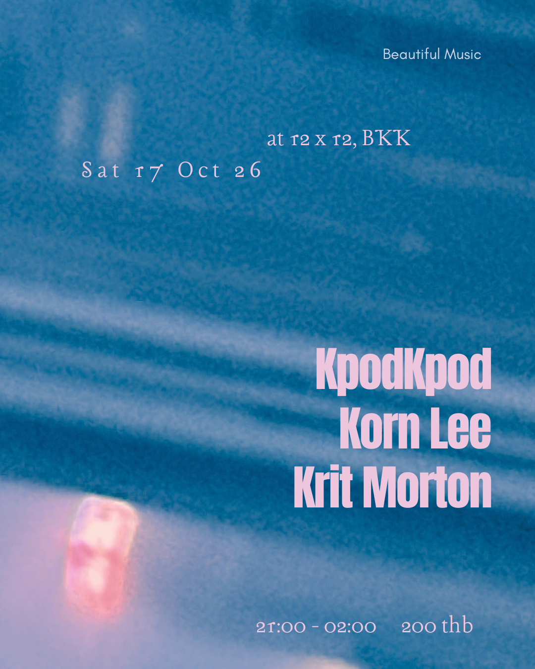 KPODKPOD / Korn Lee / Krit Morton