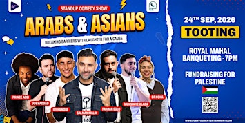 Arabs & Asians Stand-up Comedy Show Tooting London