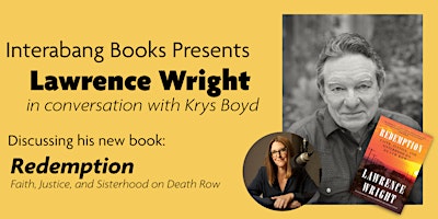 Interabang Books Presents: Lawrence Wright & Krys Boyd for REDEMPTION