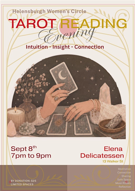 Helensburgh Women's Circle Tarot Reading Evening