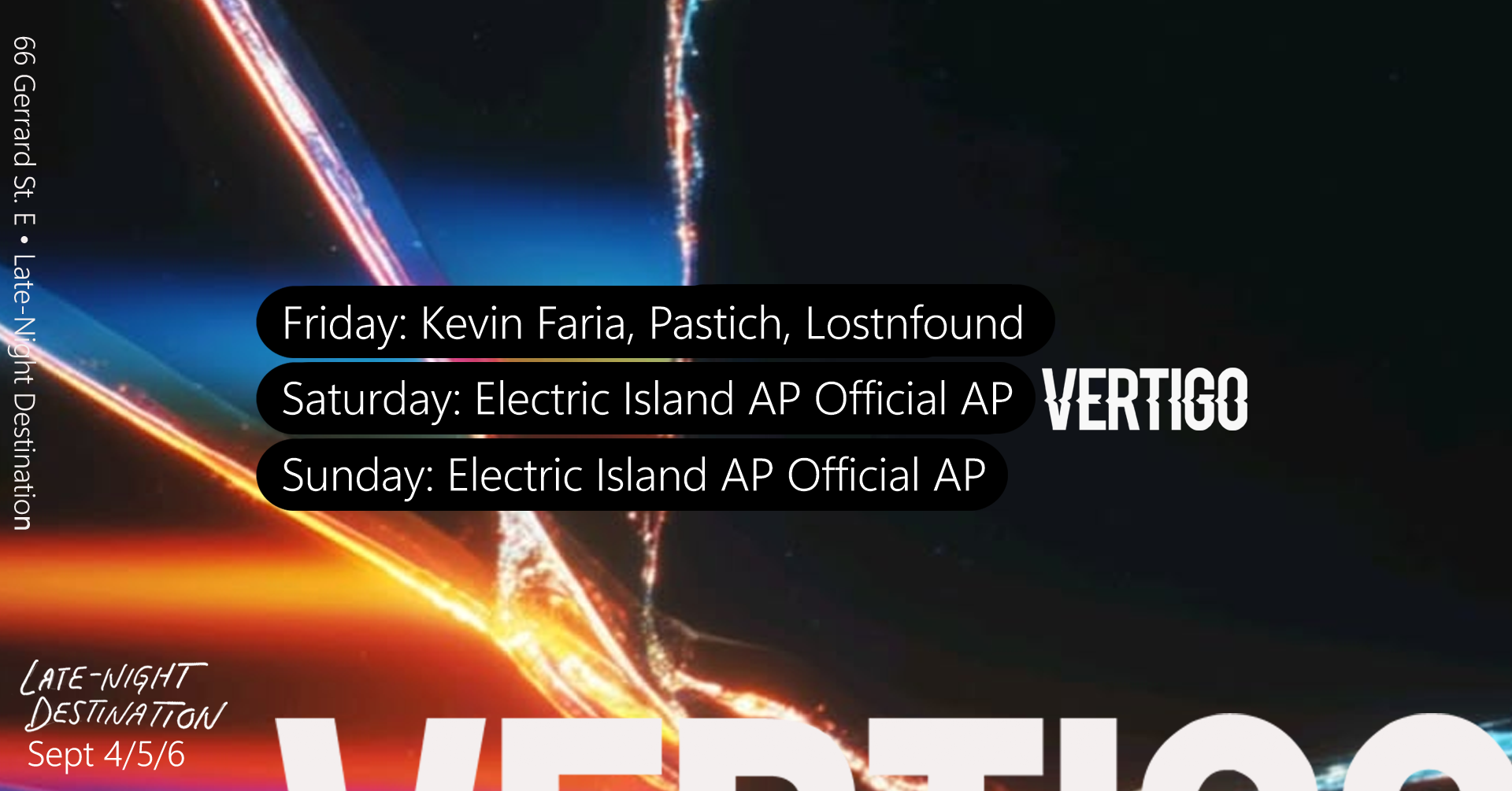 Vertigo Weekend