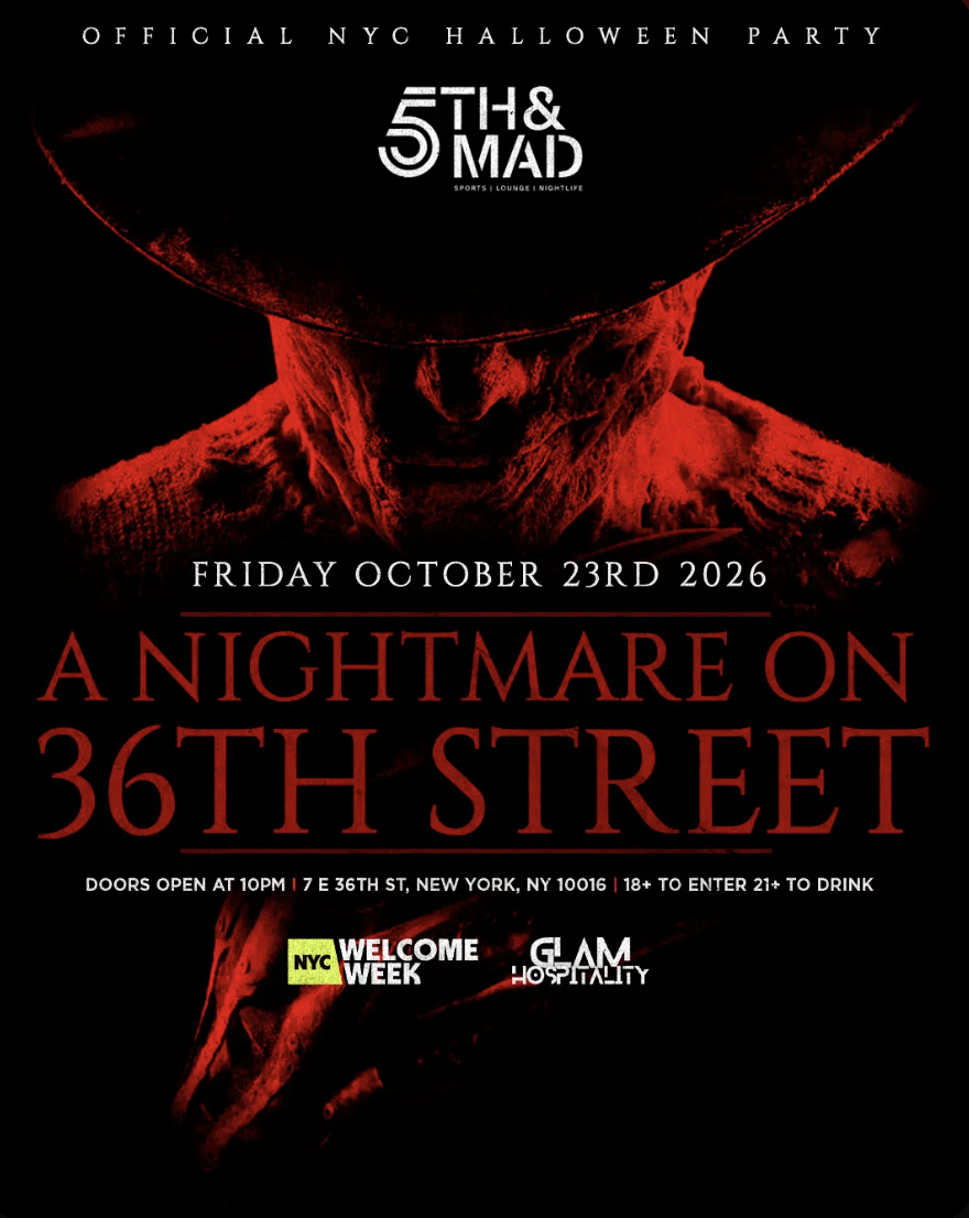 (18+) A NIGHTMARE ON 36TH ST - HALLOWEEN PARTY 10/23
