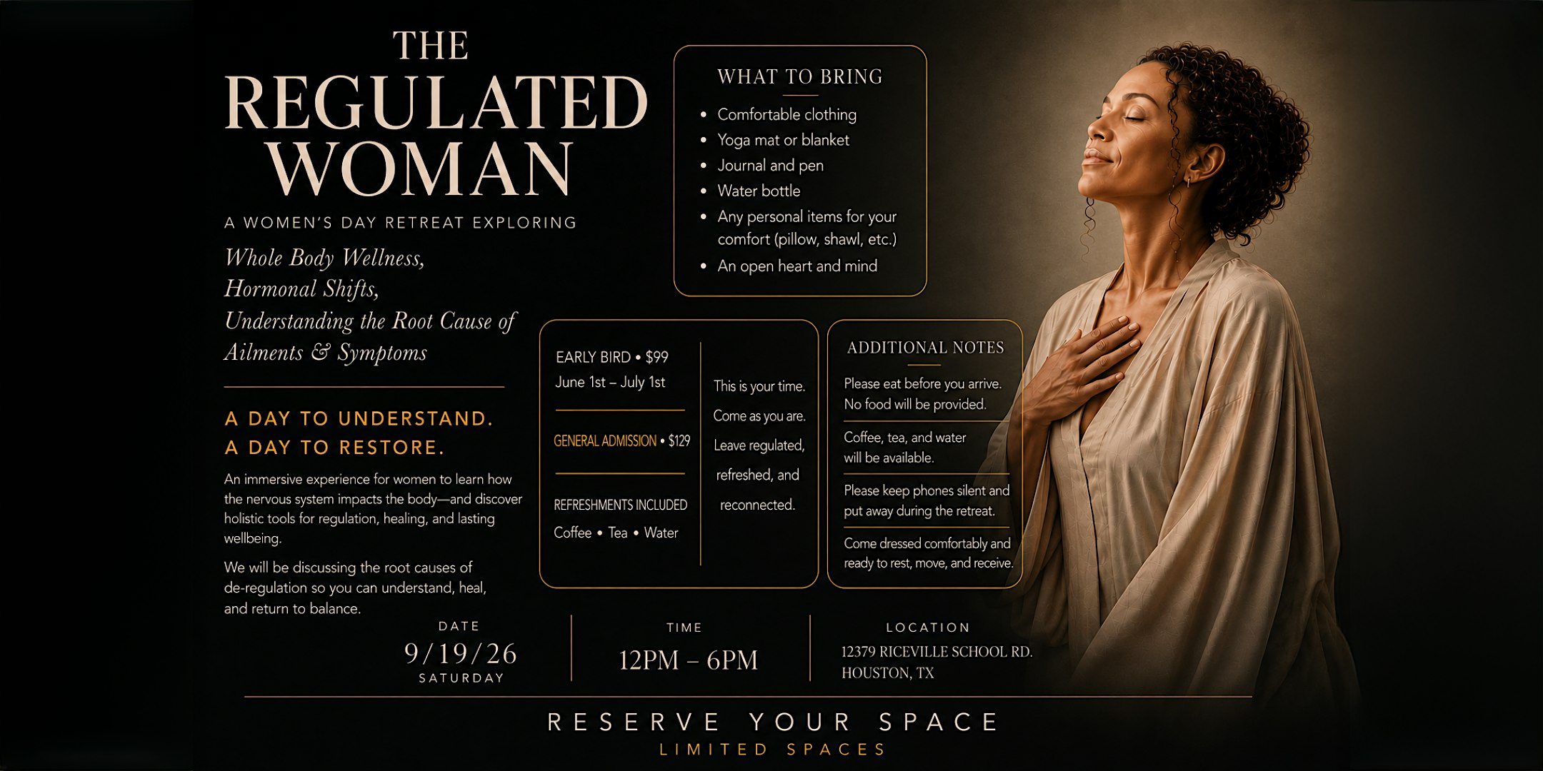 The Regulated Woman Retreat