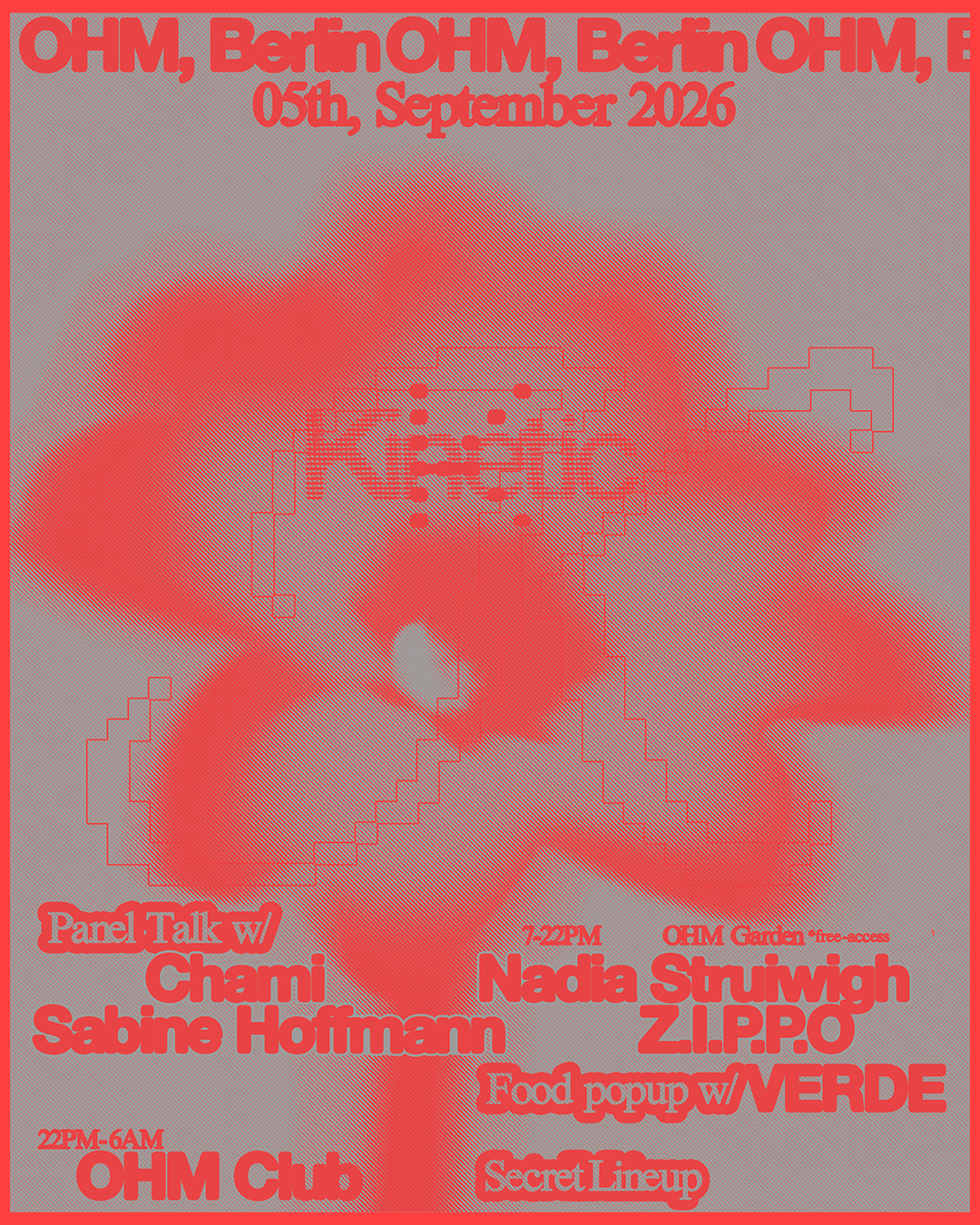 KINETIC II, Secret Lineup + Tech Talk & Garden Pop-up