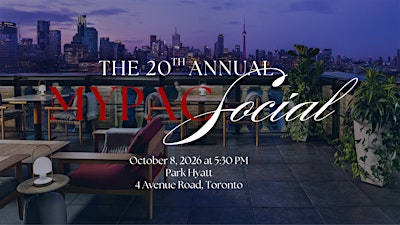 20th Annual MYPAC Social + Fundraiser