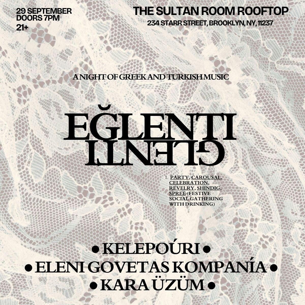 KELEPOÚRI, Eleni Govetas Kompanía, Kara Üzüm
