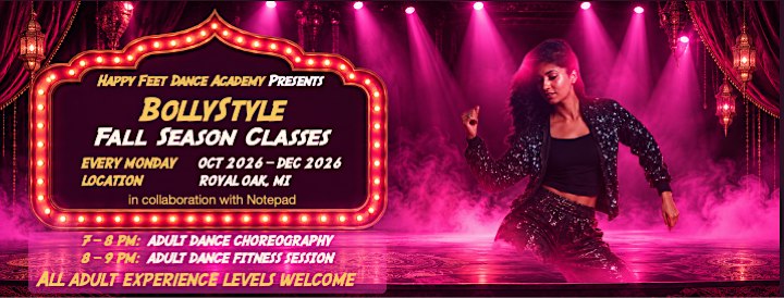 BollyStyle Fall Season Weekly Classes