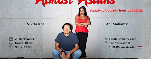 ALMOST ASIANS - Standup Comedy in English - Live in Amsterdam