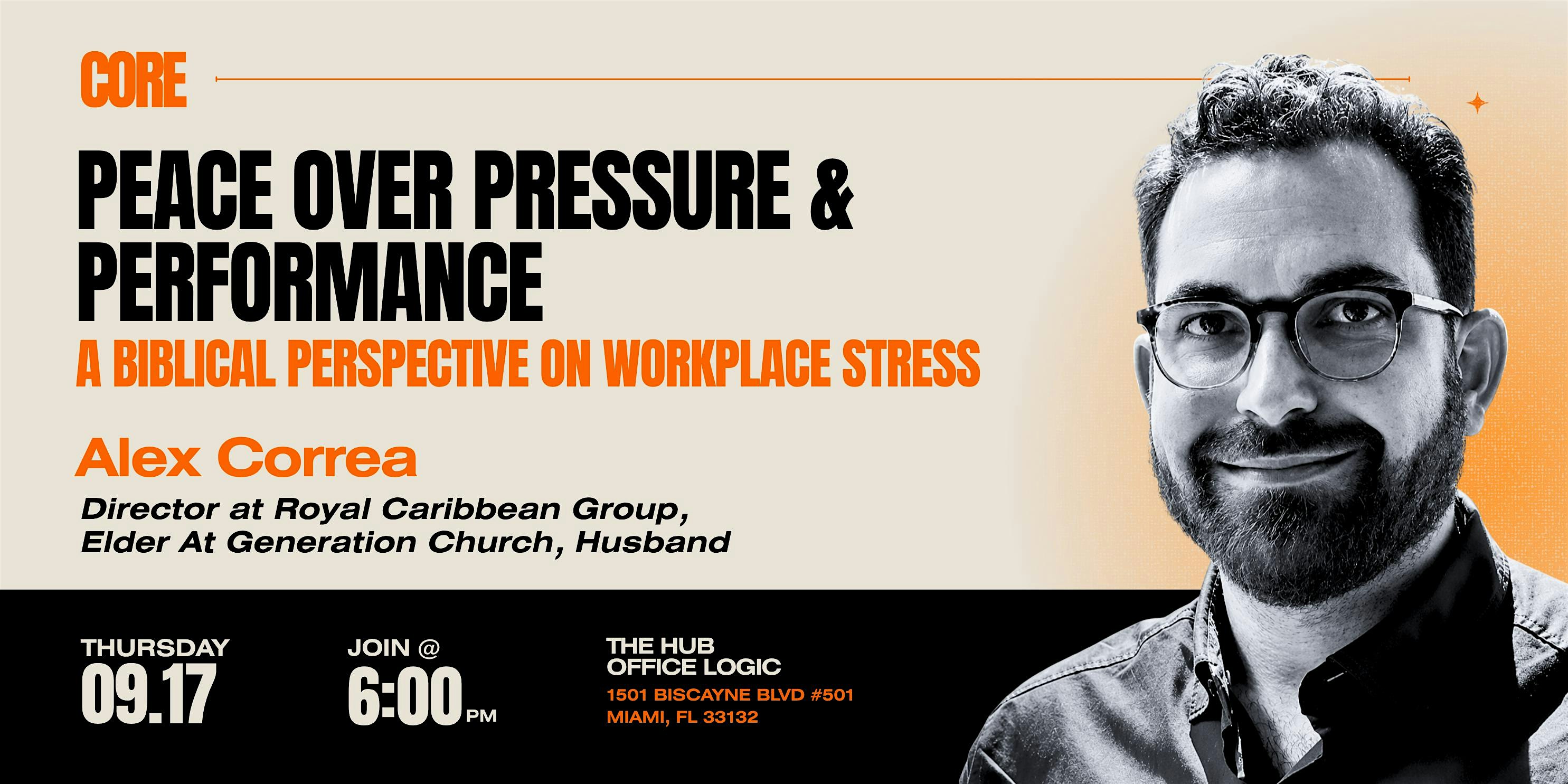 Peace Over Pressure & Performance: Biblical Perspective on Workplace Stress