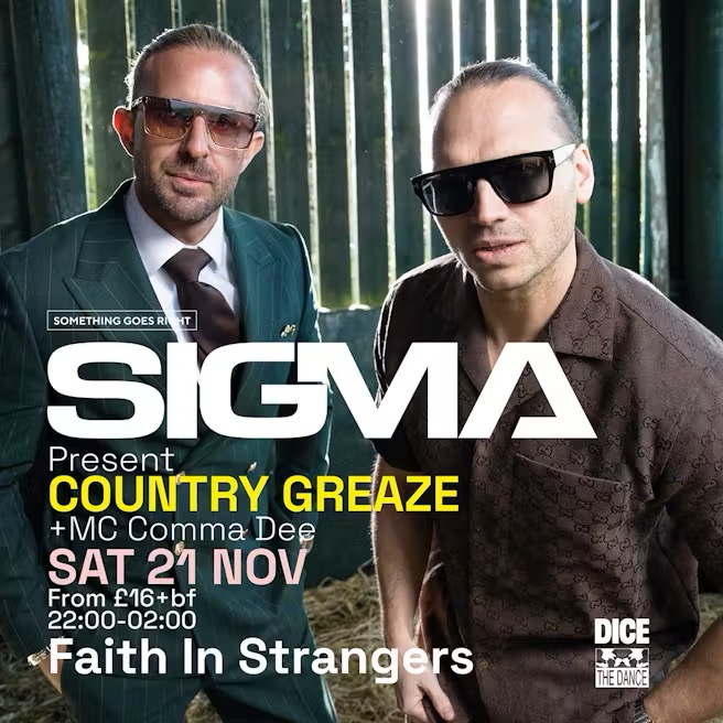 Sigma present: Country Greaze