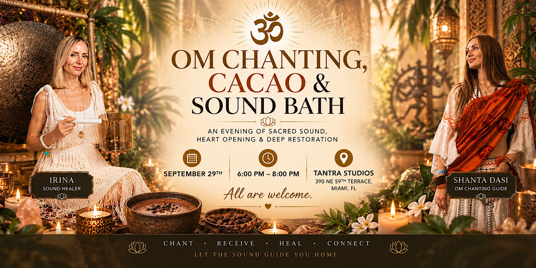 OM Chanting, Cacao & Sound Bath