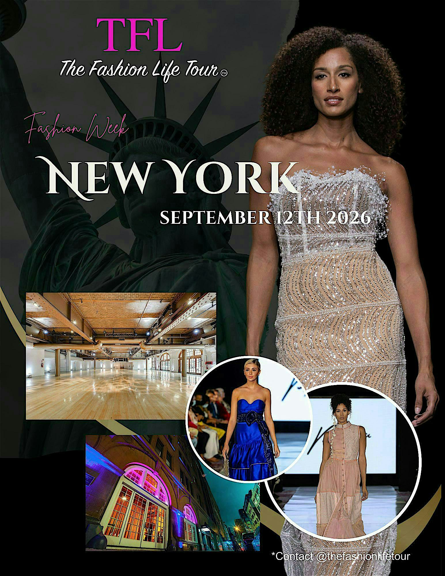 The Fashion Life Tour NYFW September 12th 2026