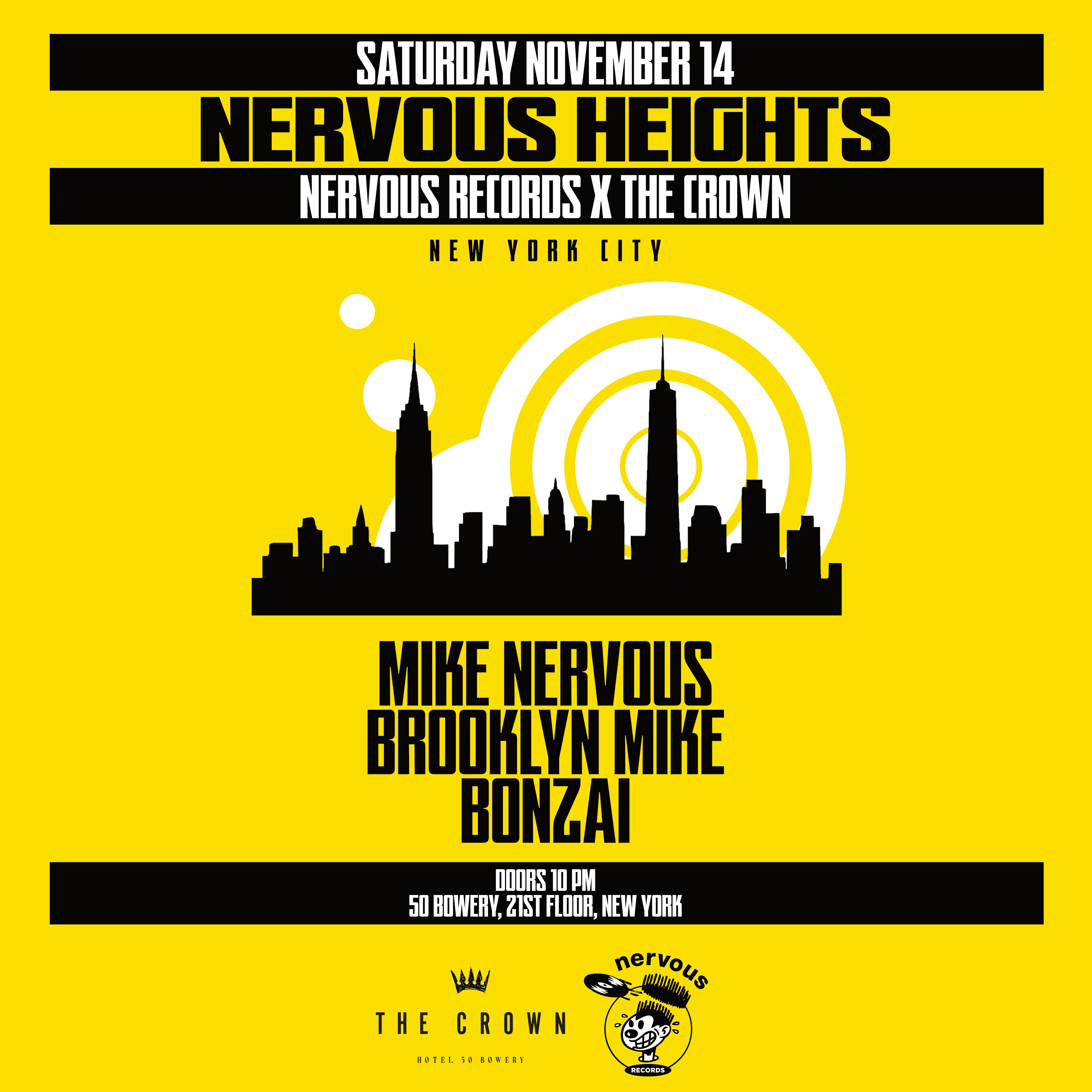 Nervous Heights :  Nervous Records X The Crown 
