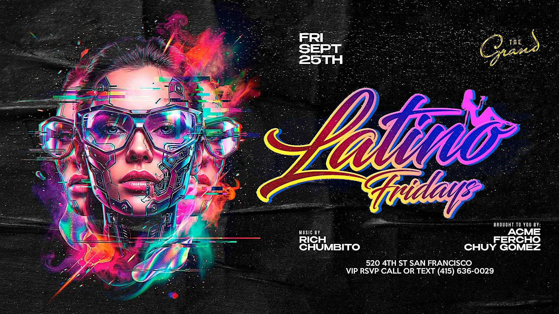 Latino Fridays at The Grand Nightclub 9.25.26