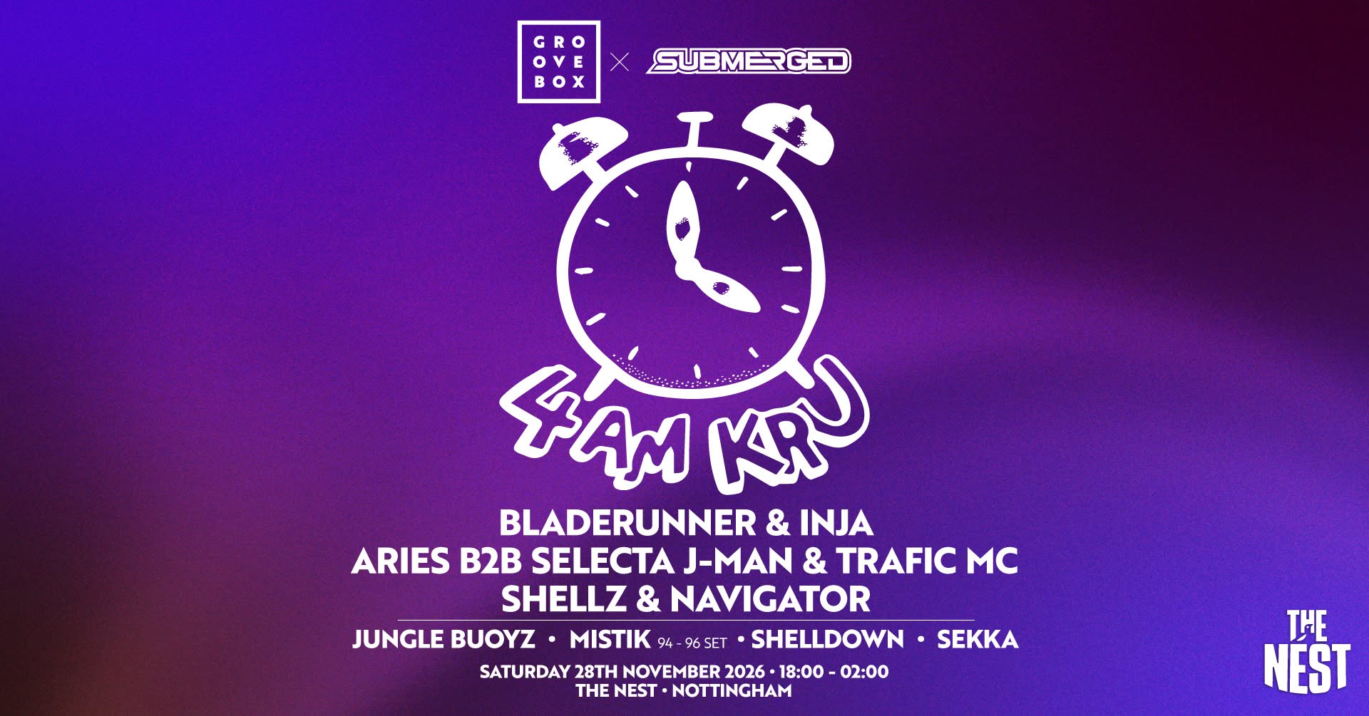 Groovebox X Submerged: 4AM Kru