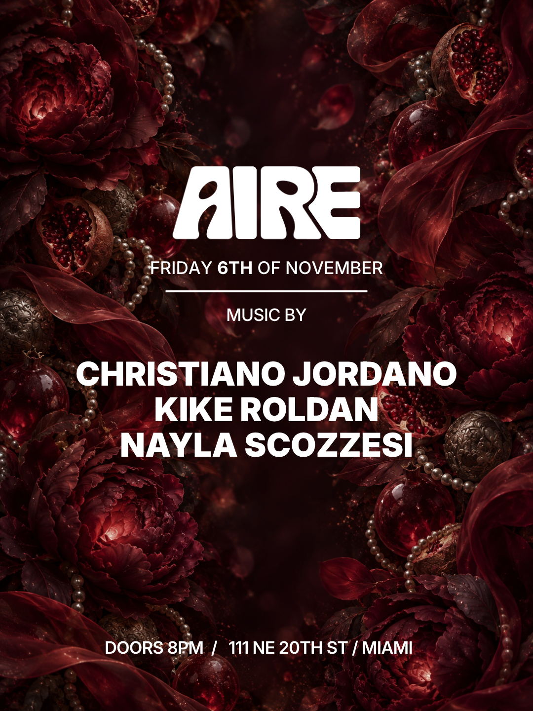 Christiano Jordano, Kike Roldan, Nayla Scozzesi