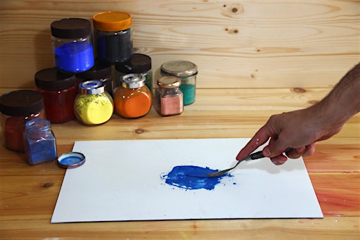 Pastel making - Practical workshop at Cass Art