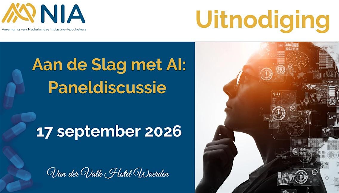 Aan de slag met AI: Paneldiscussie op 17 september 2026