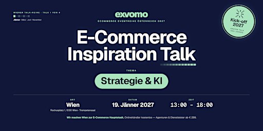 E-Commerce Inspiration Talk: Strategie & KI | Wien