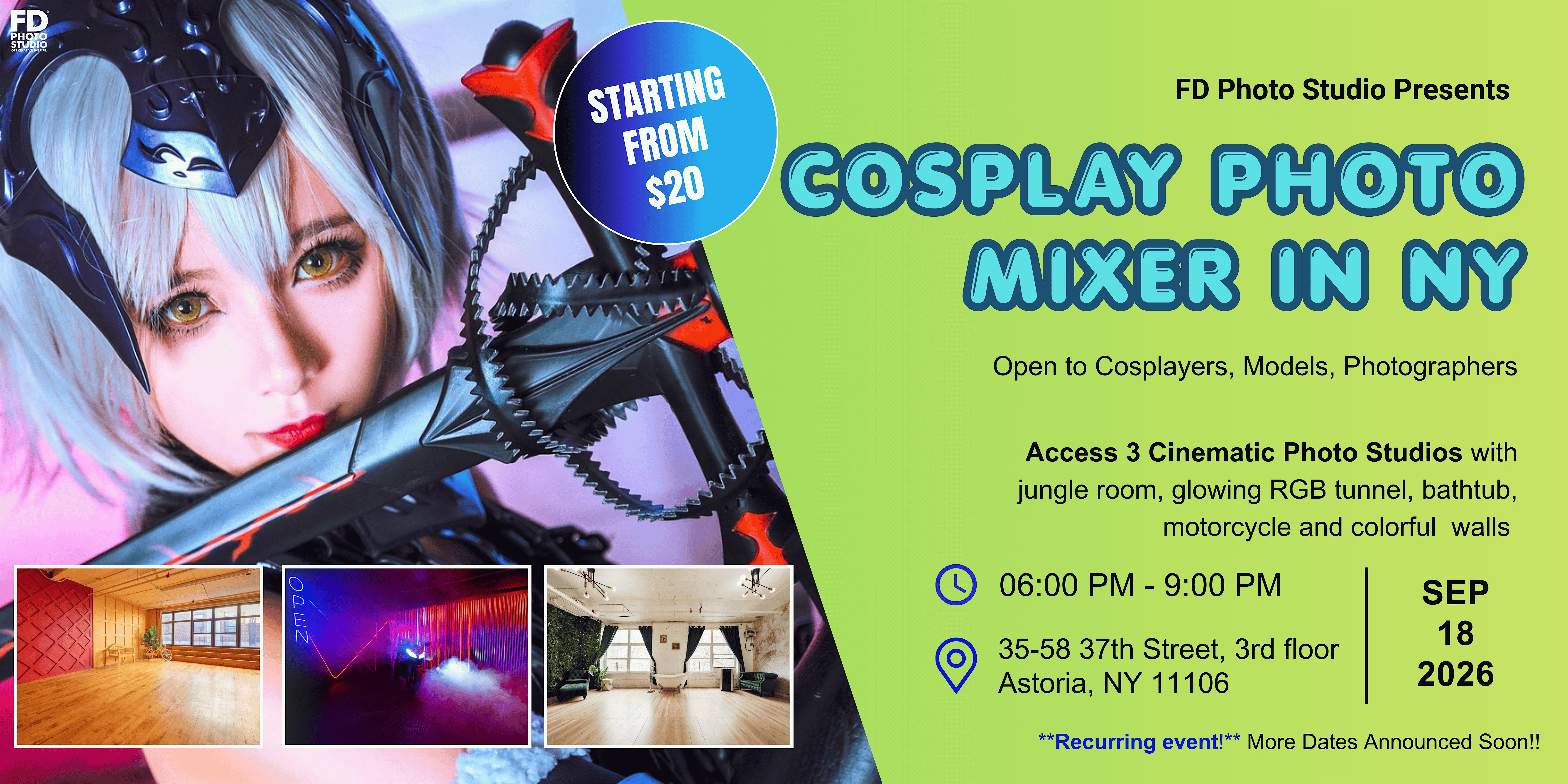 Cosplay Photo Mixer in NY