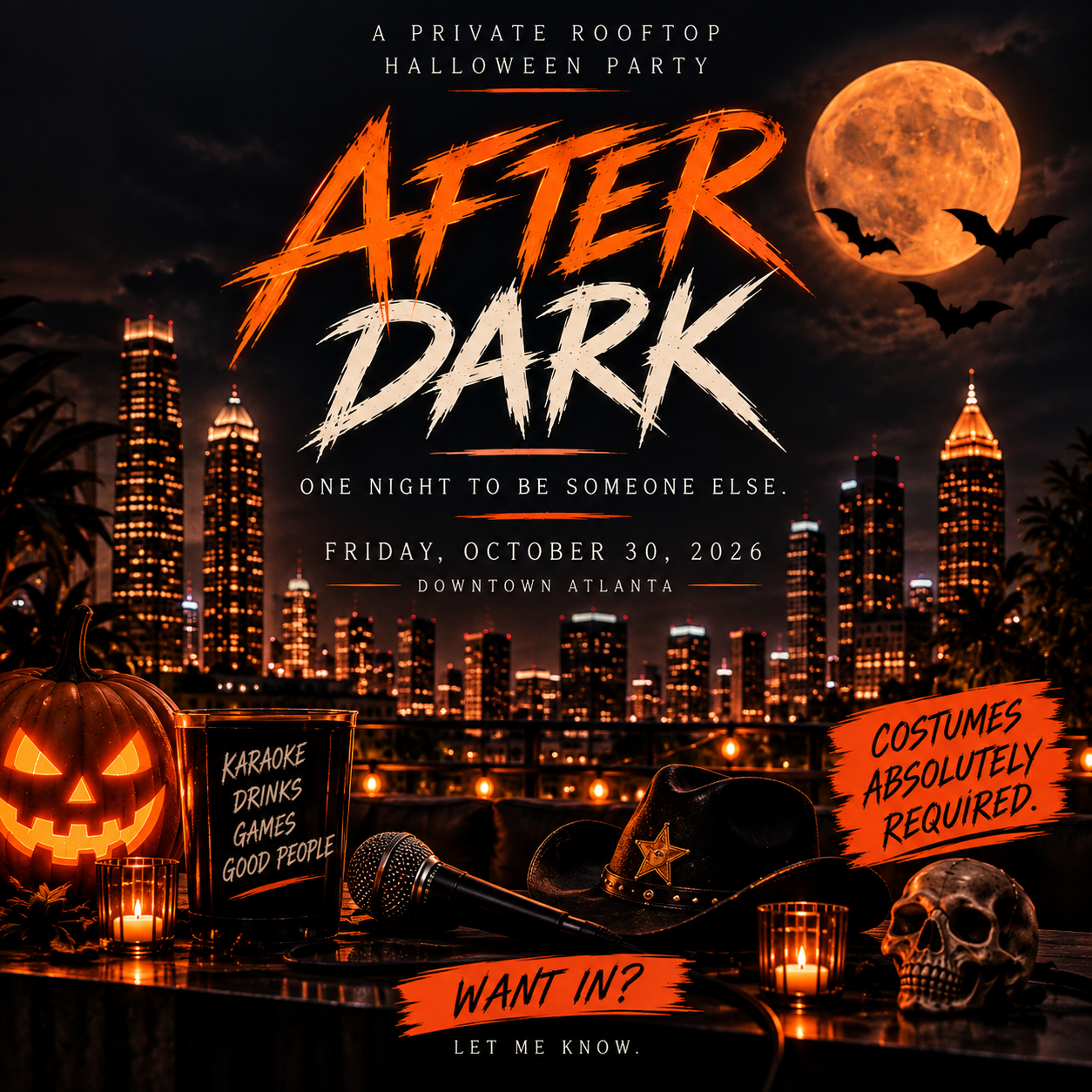 A Private Halloween Karaoke Experience