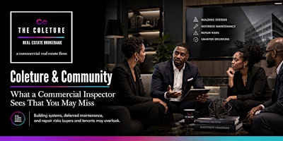 Coleture & Community: What A Commercial Inspector Sees