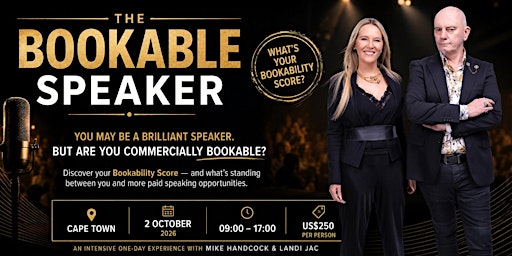 The Bookable Speaker