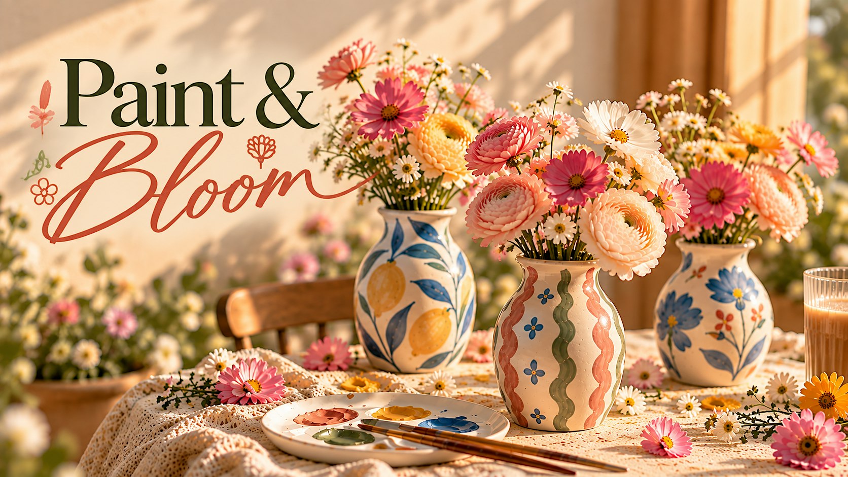 Paint & Bloom: An Art & Floral Experience