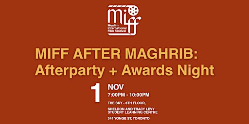 MIFF After Maghrib: Afterparty + Awards Night