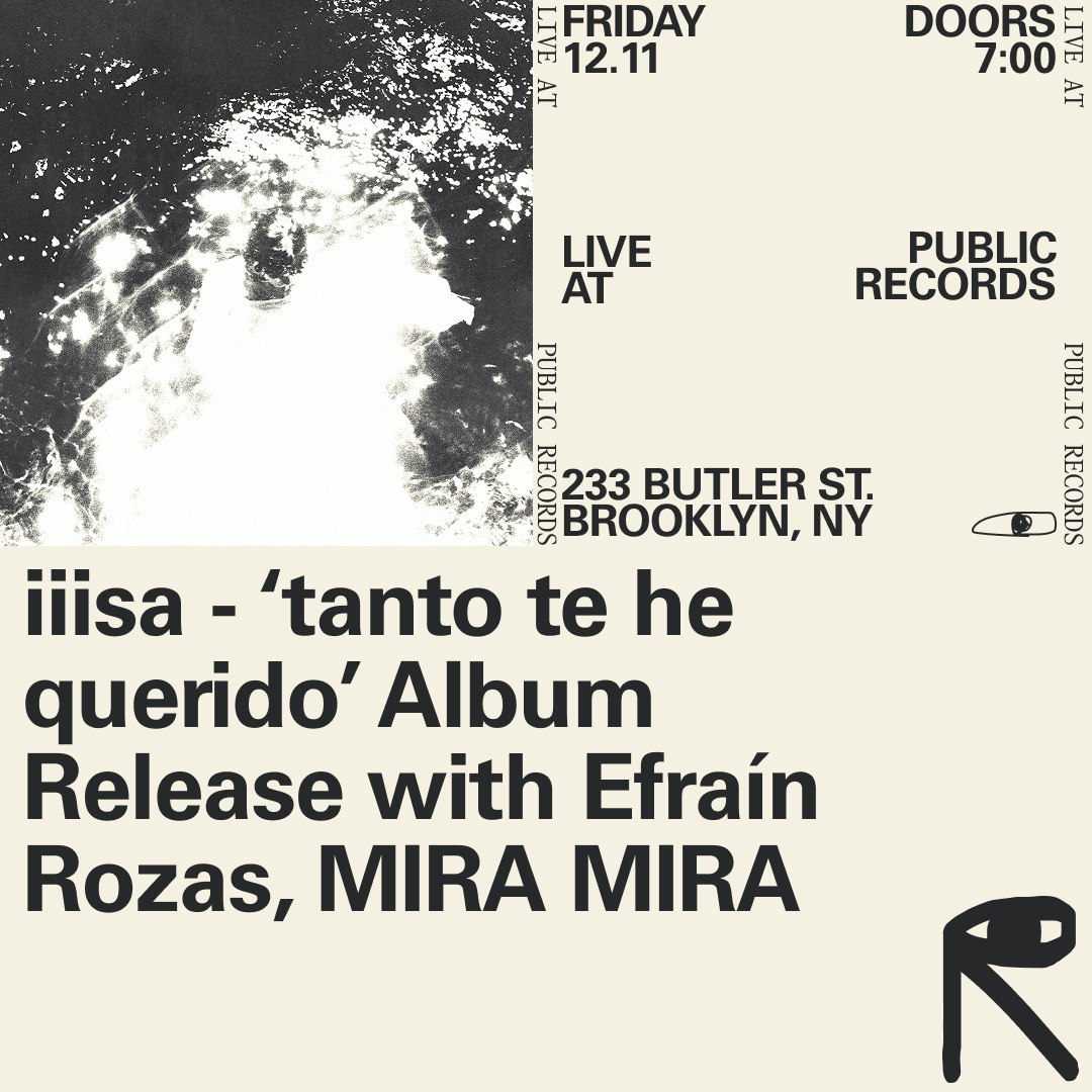 iiisa - ‘tanto te he querido’ Album Release with Efraín Rozas, MIRA MIRA