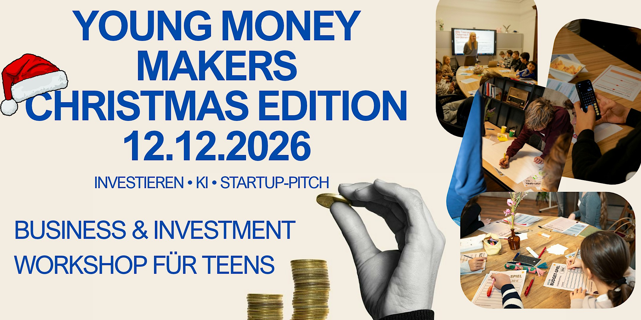 Young Money Makers – Christmas Edition für Teens (10–15 Jahre)