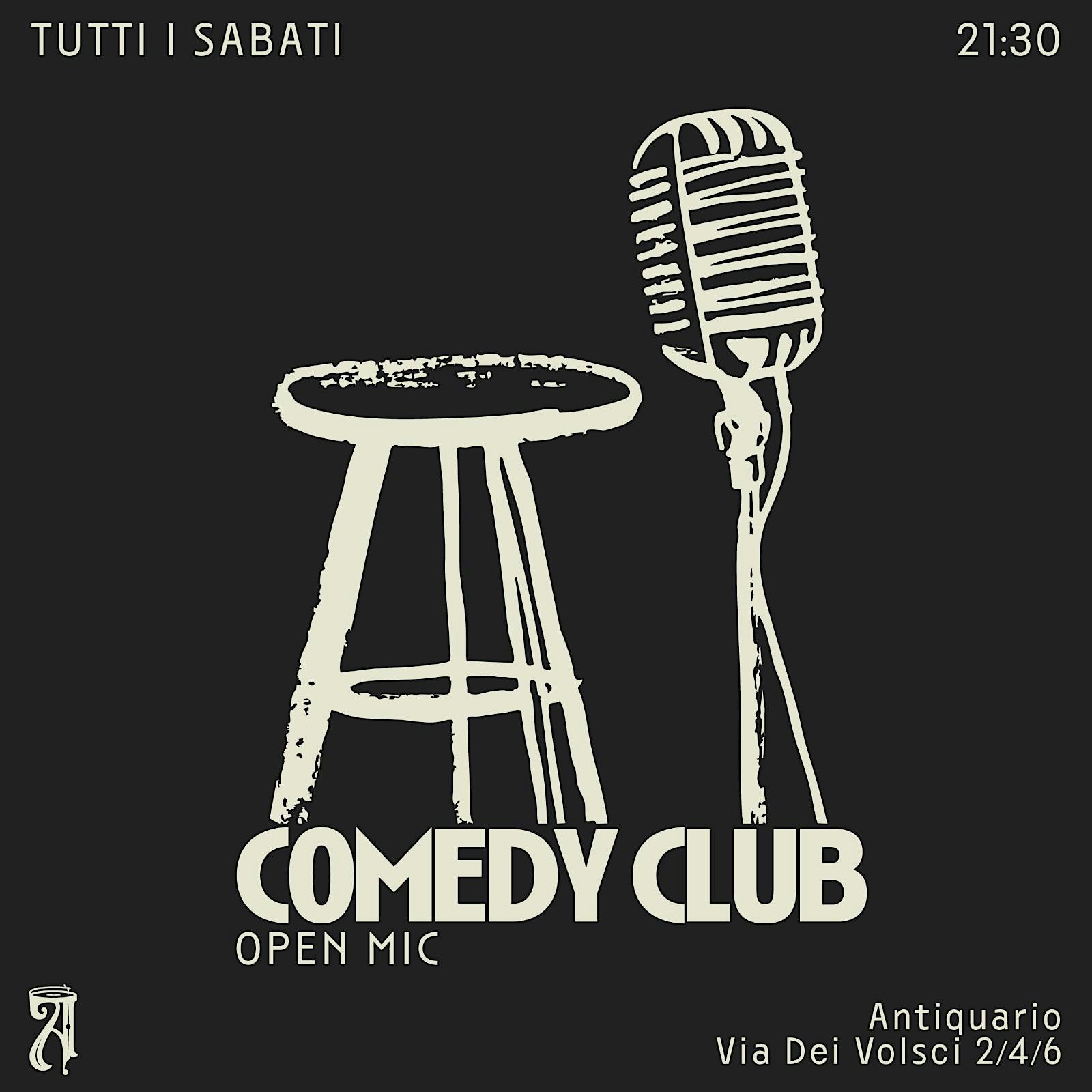 STAND-UP COMEDY CLUB ANTIQUARIO 26/09