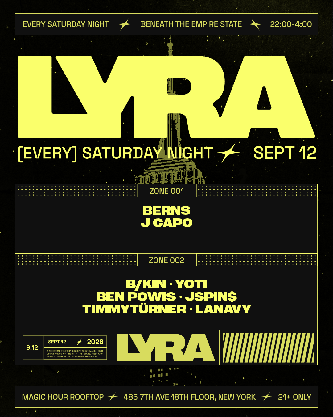 Lyra Rooftop Party 09.12.26