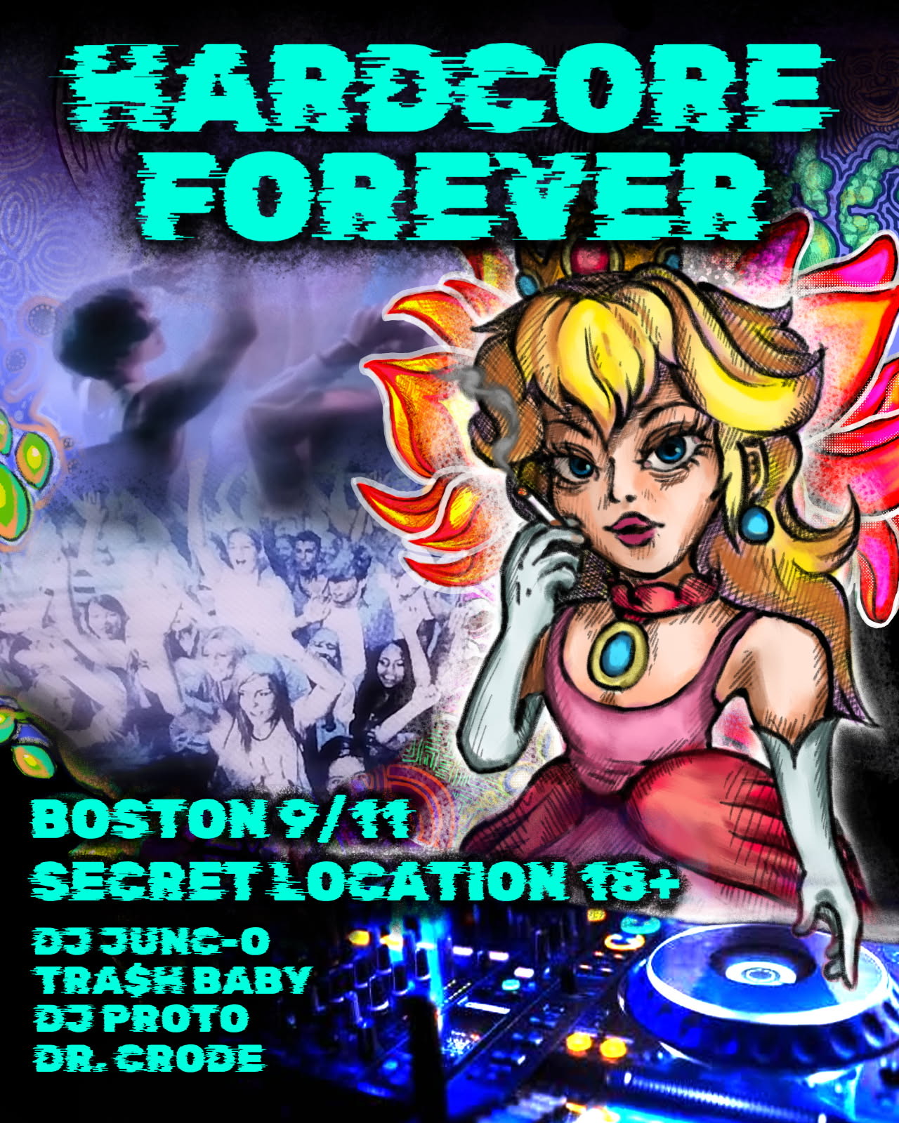 HARDORE FOREVER (Project HOPE benefit rave)