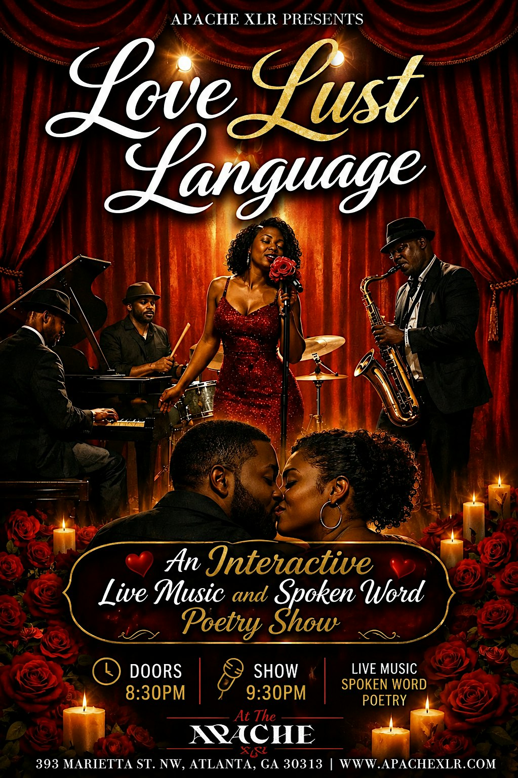 Love Lust Language Live Music & Poetry Show
