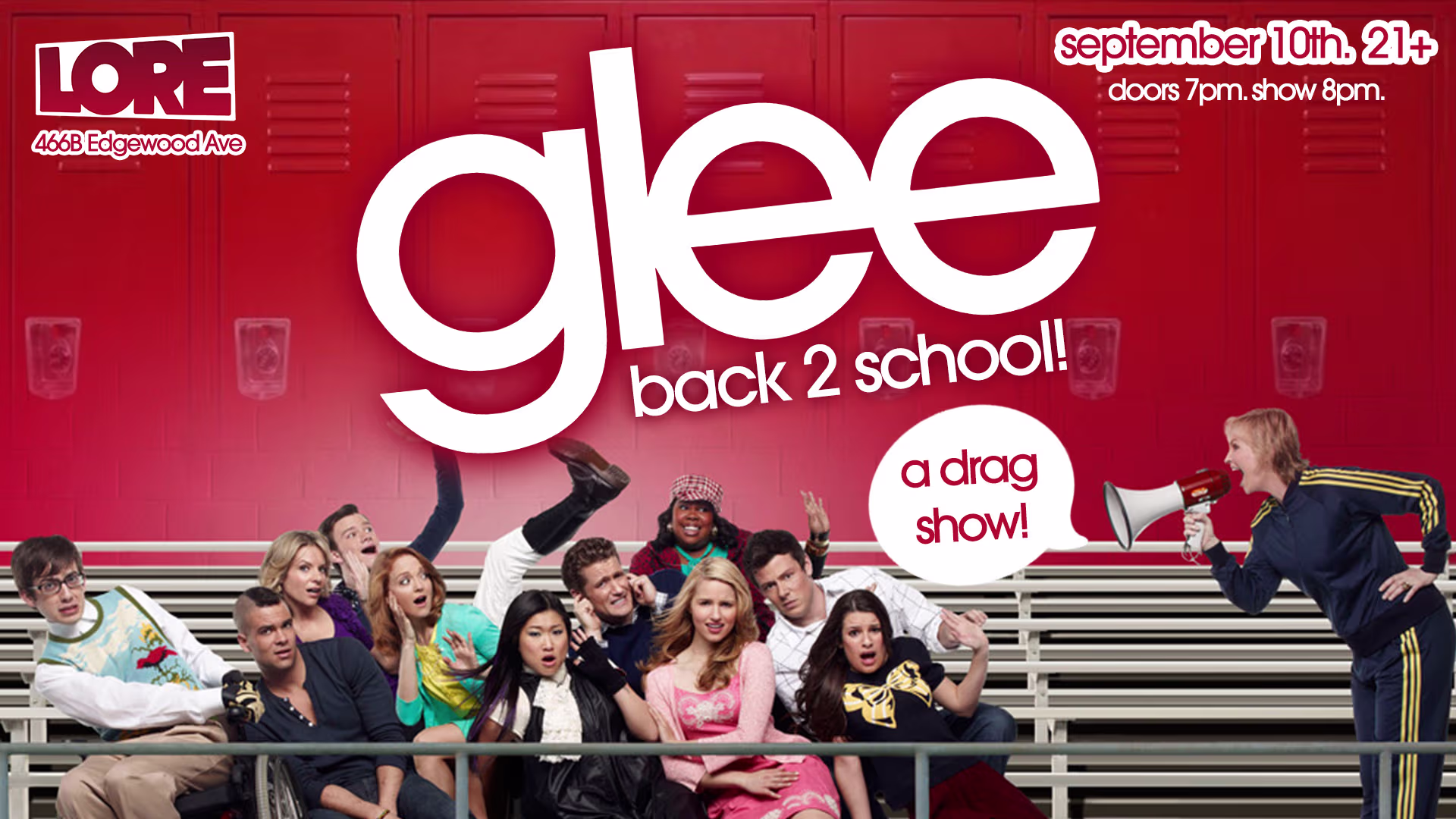 Glee: Back 2 School Drag Dinner