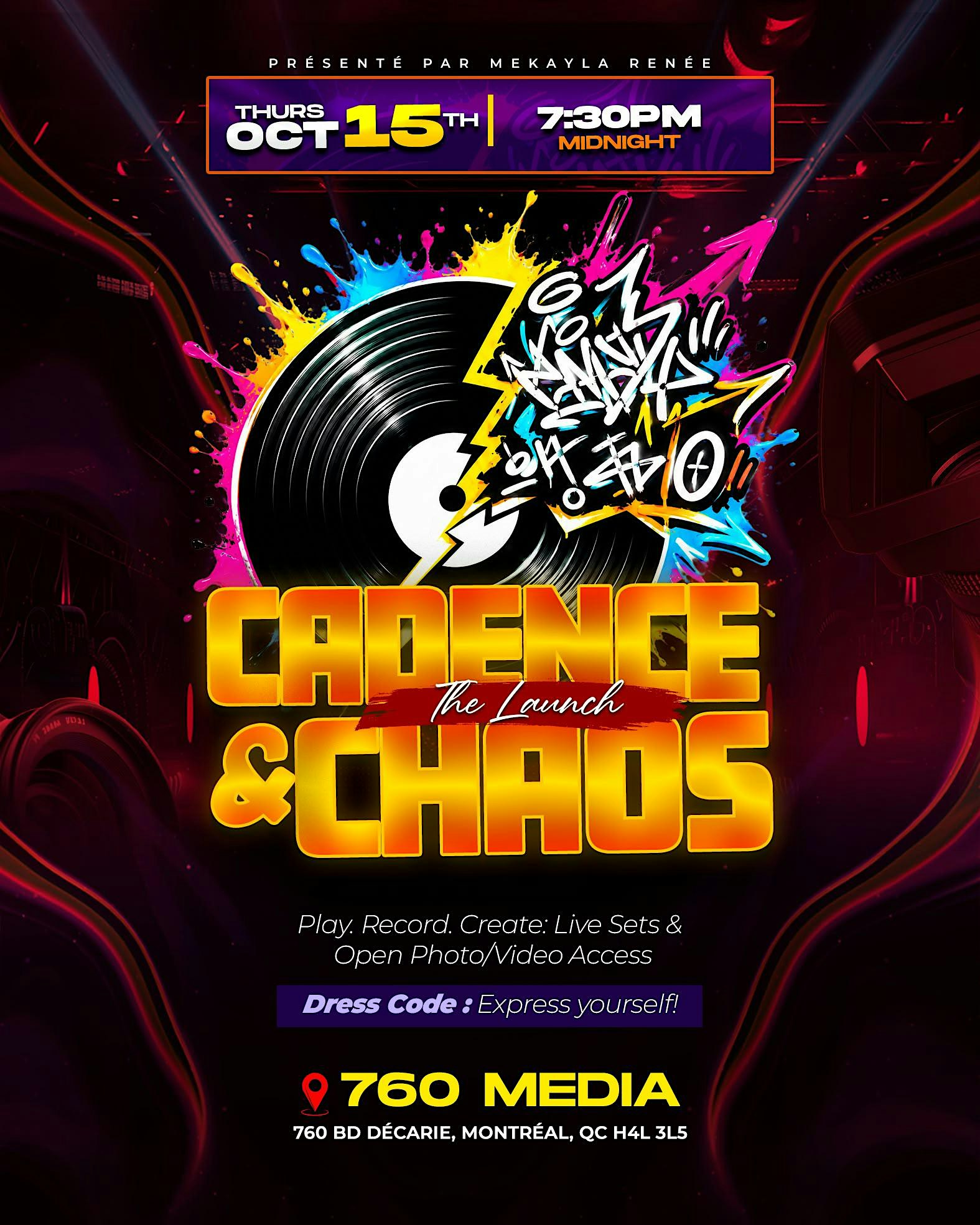 CADENCE &CHAOS -The Launch