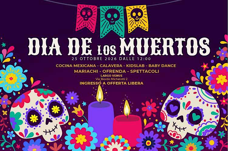 Día de los Muertos Roma 2026 – Festa messicana a ingresso gratuito