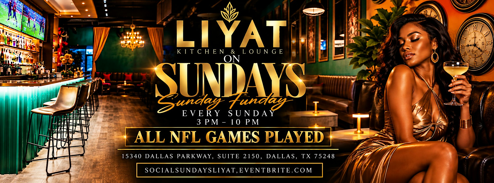 SOCIAL SUNDAYs at LIYAT (Dallas' Sunday Funday)