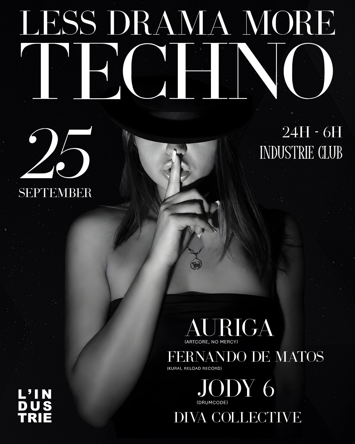 LESS DRAMA MORE TECHNO INVITE JODY 6 (DRUMCODE)