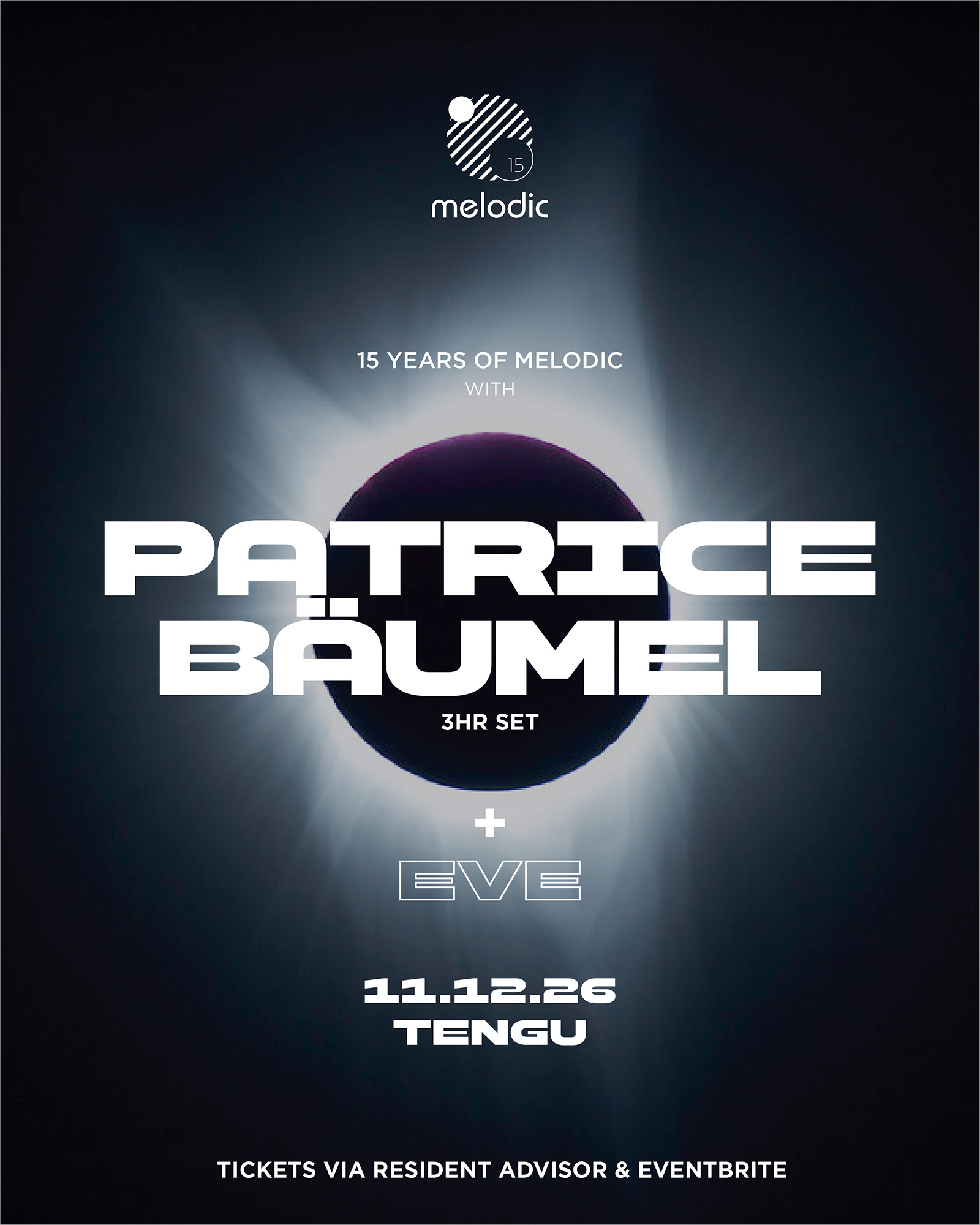 Melodic 15: Patrice Bäumel (3hr Set)