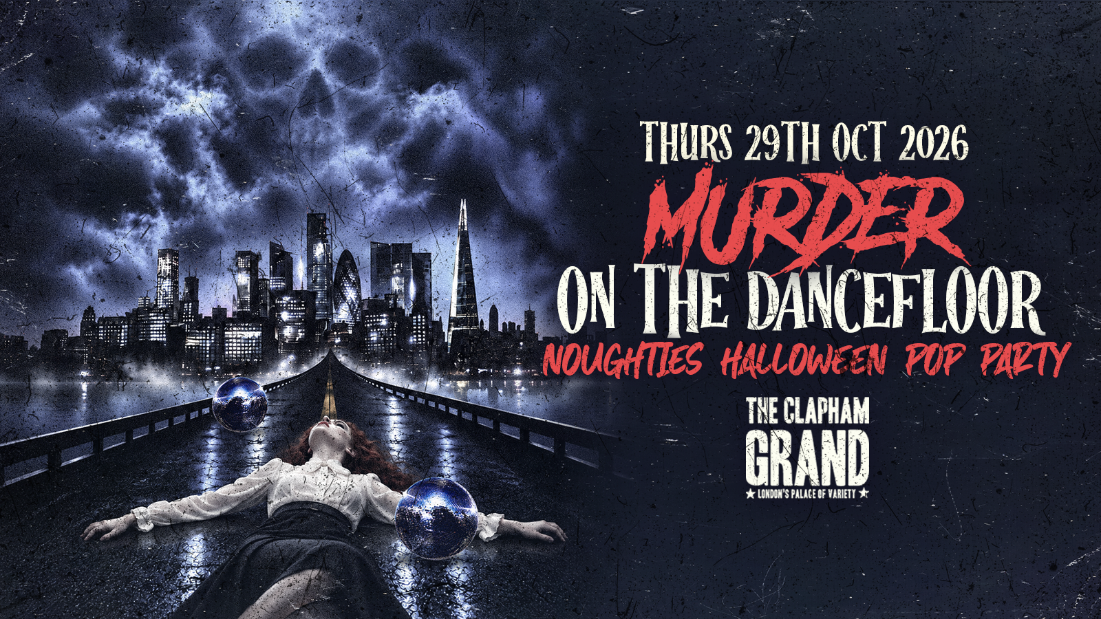 Murder On The Dancefloor - The 90s & 00s Throwback Halloween Party