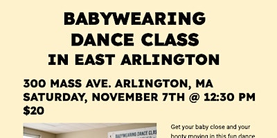 Babywearing Dance Class