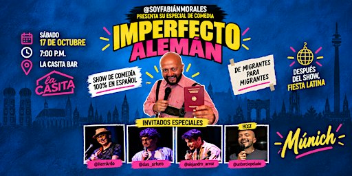 ESPECIAL DE COMEDIA EN ESPAÑOL EN MUNICH - IMPERFECTO ALEMÁN