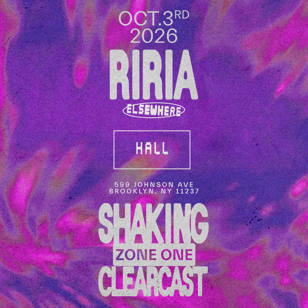 RIRIA, SHAKING, Clearcast